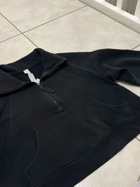 Lululemon Scuba Oversized Funnel Neck Half-Zip – Black –